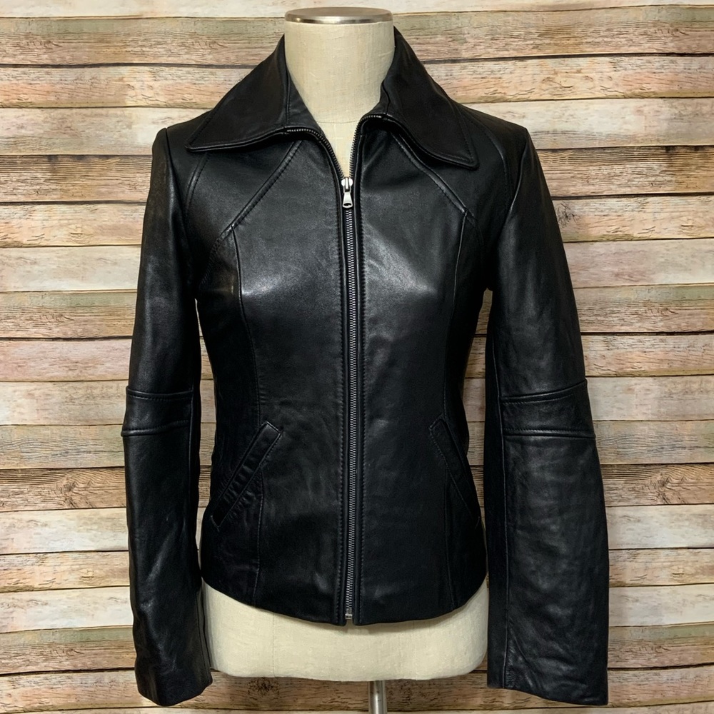 LNR Black Leather Jacket